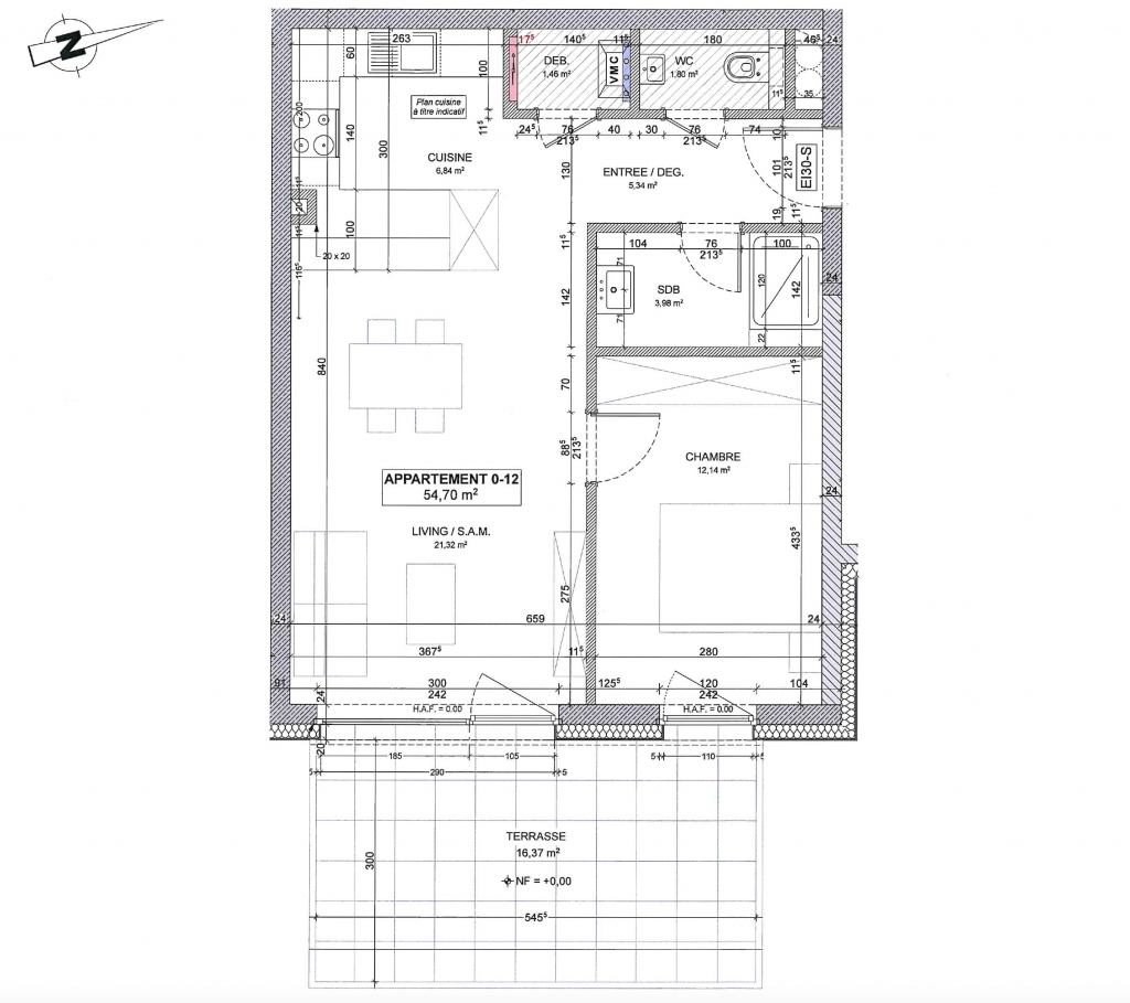 Appartement — Luxembourg-Belair · 54.7 m² - photo 13