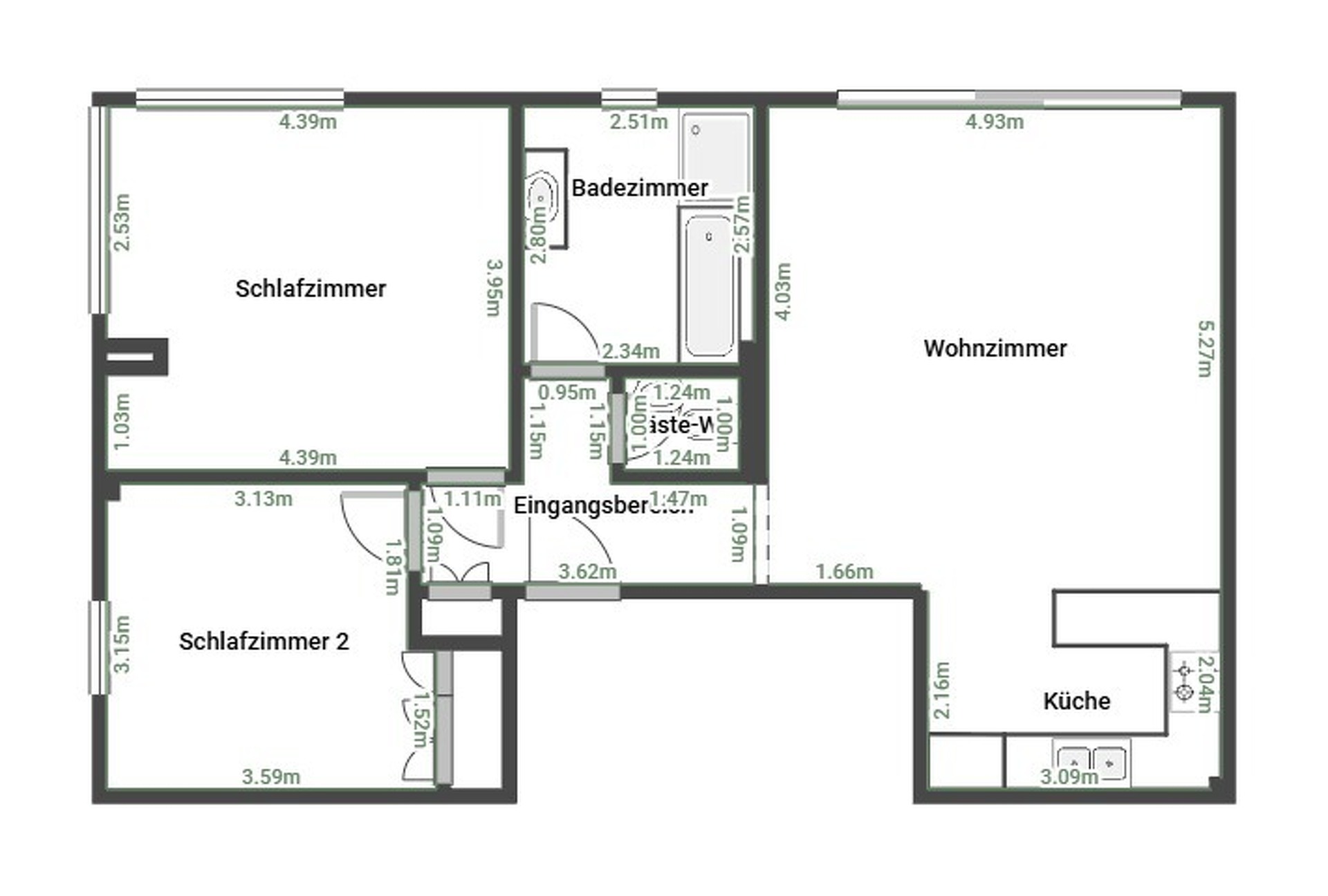 Appartement — Junglinster · 76 m² - photo 13