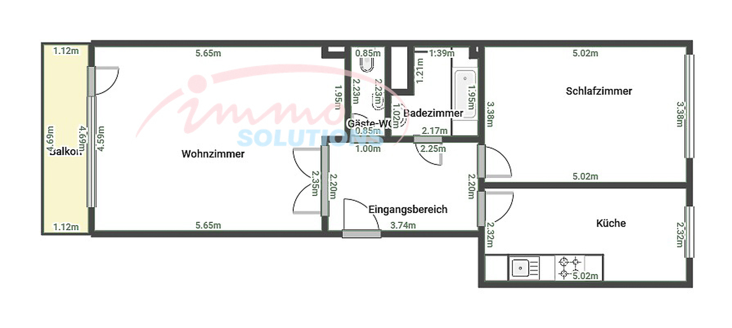 Appartement — Luxembourg-Bonnevoie · 69.41 m² - photo 13