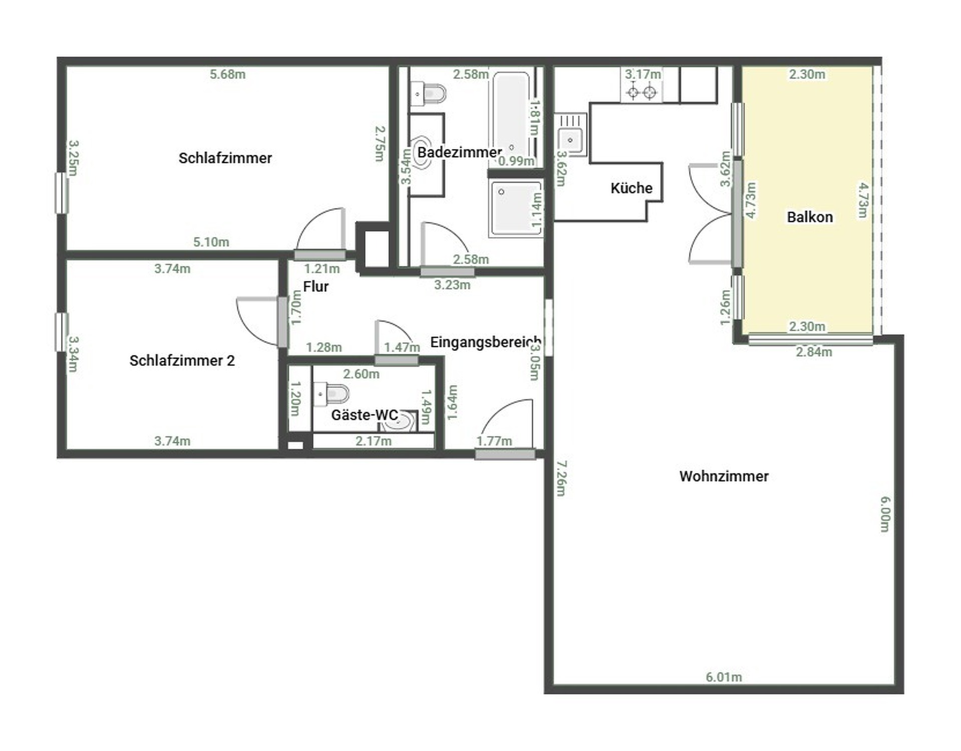 Appartement — Heffingen · 100 m² - photo 25