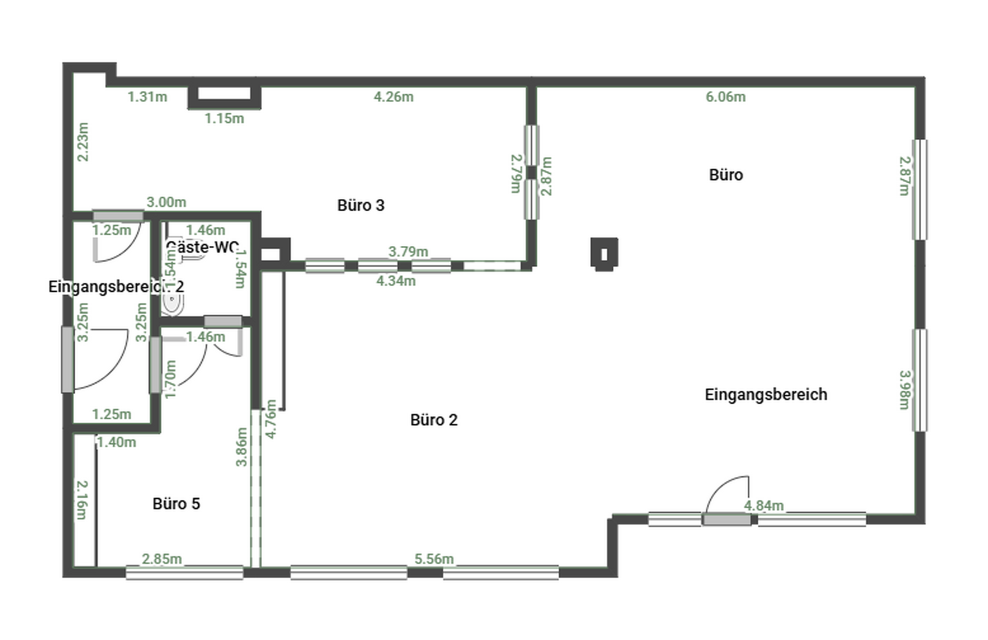 Commercial property — Bertrange · 98 m² - photo 19